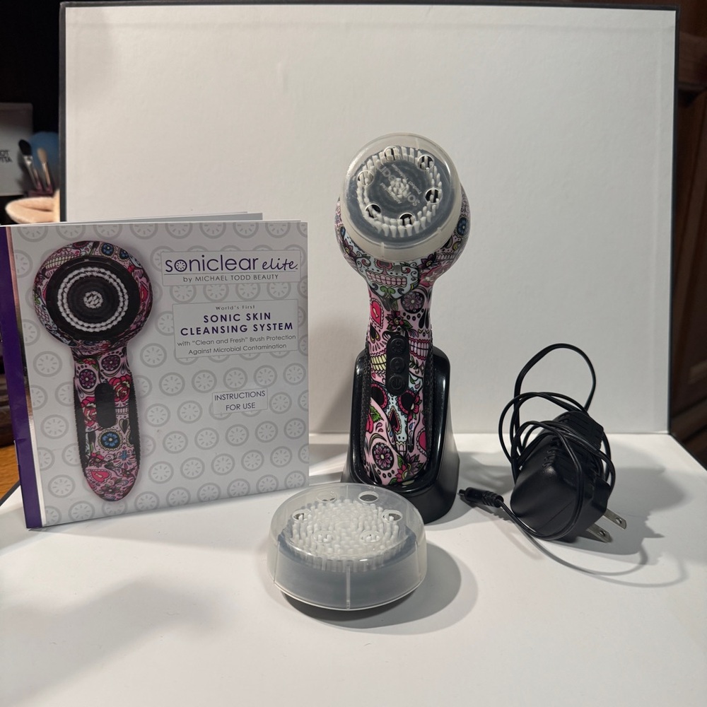 Michael Todd Beauty Sonic Skin Cleansing System - Pink Pattern